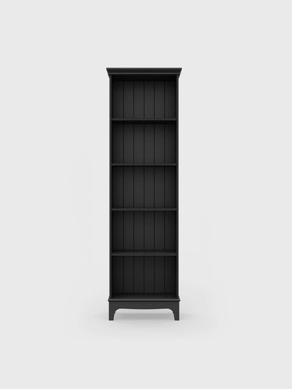 Dark bookcase