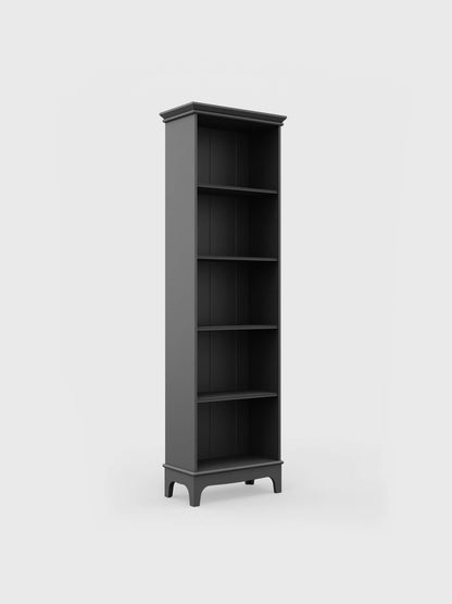 Dark bookcase