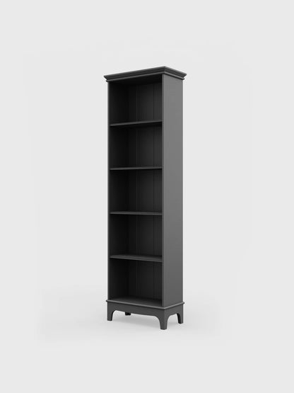 Dark bookcase